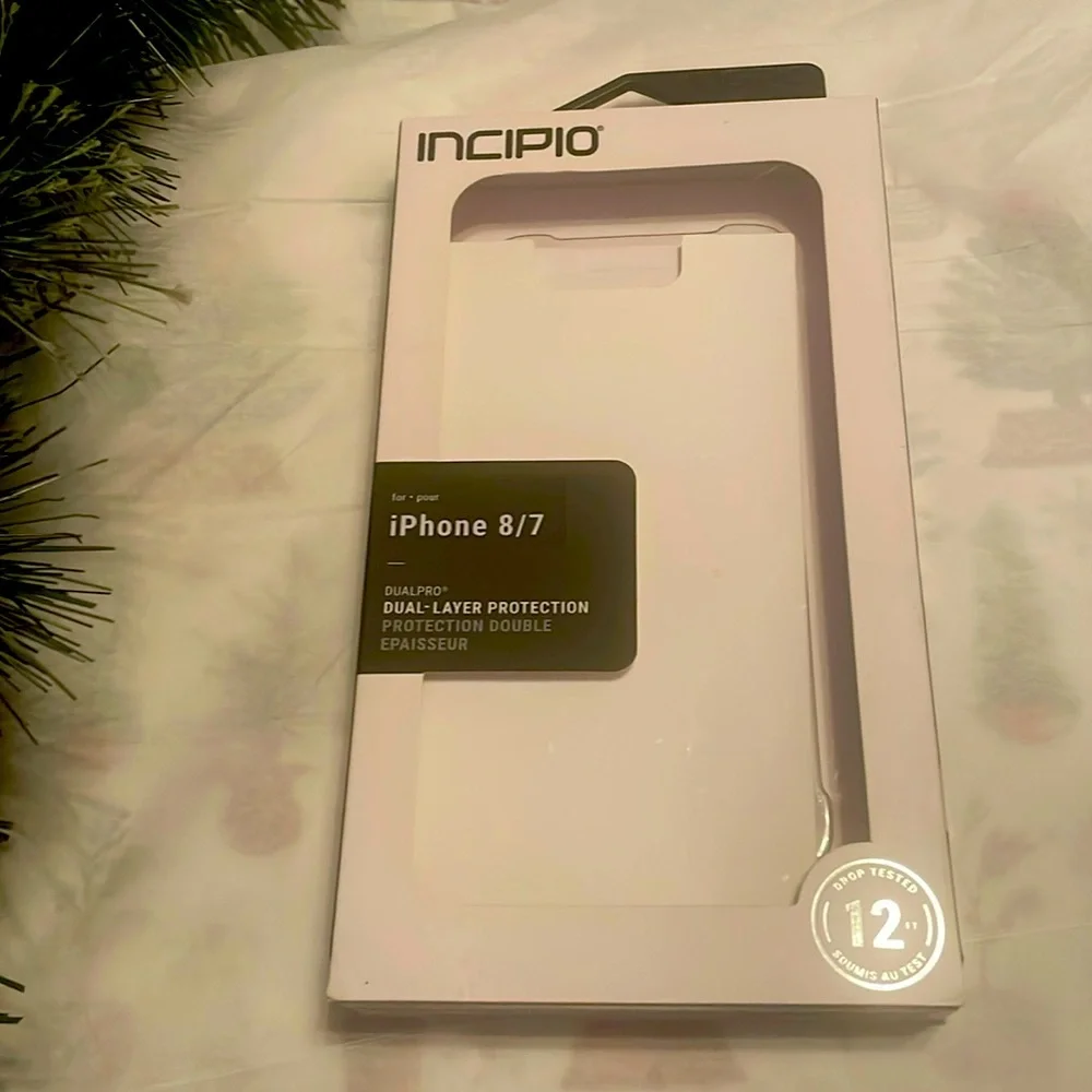 INCIPIO Clear Dual-Layef Protection for iphone e 8/7